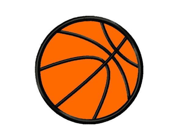 Нарисовать баскетбольный мяч