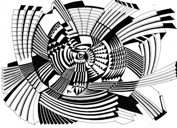 Композиция из линий