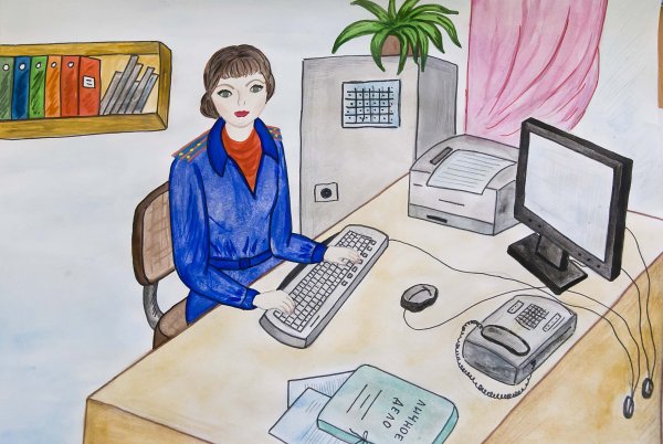 Бухгалтер карандашом