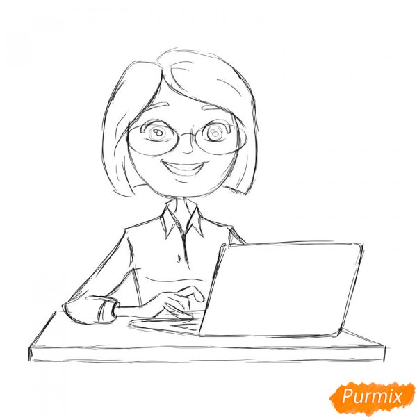 Рисунок профессия бухгалтер