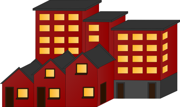 Домик многоэтажный