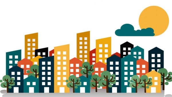 Пиктограммы для малышей многоэтажный дом