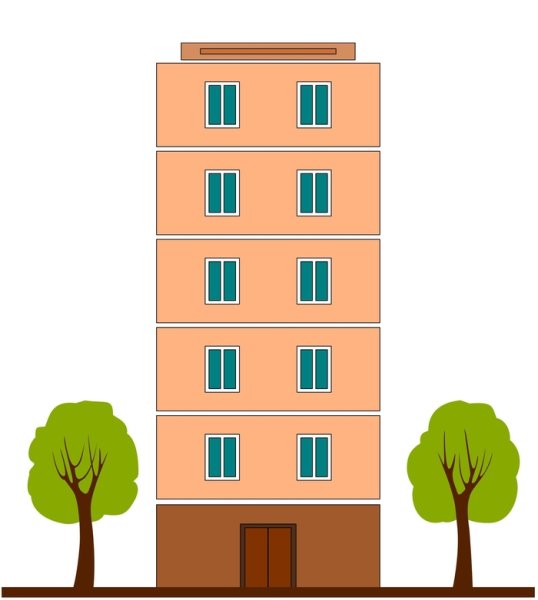 Детский многоэтажный домик