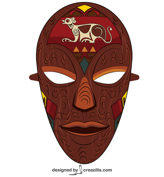 Африканские маски рисунки