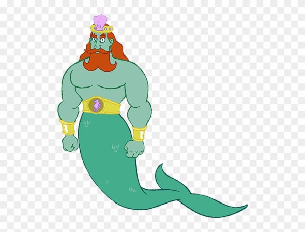 Нептун из губки Боба