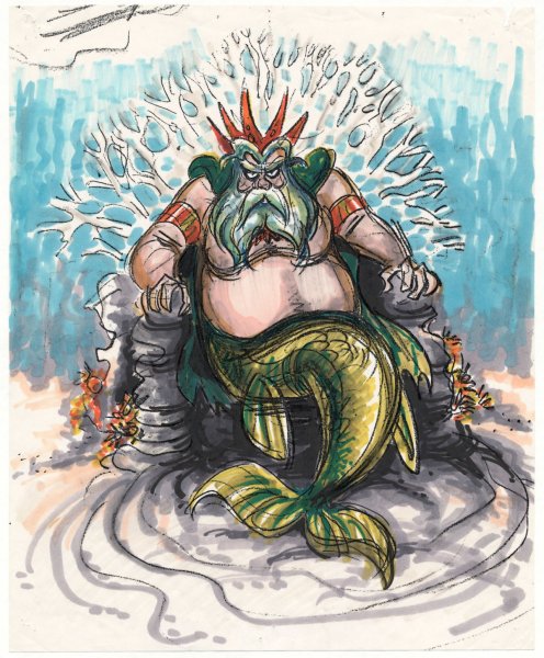 Тритон морской царь