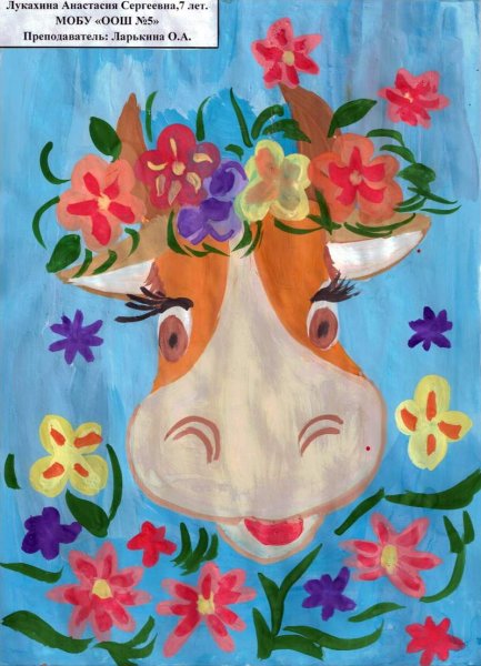 Рисунок на тему молочная фантазия