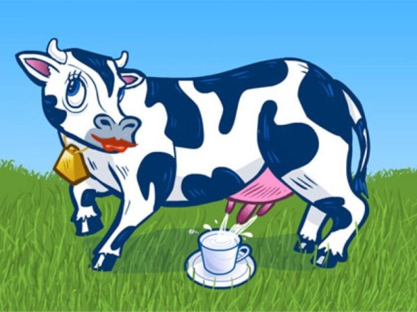 Теленок сказочный