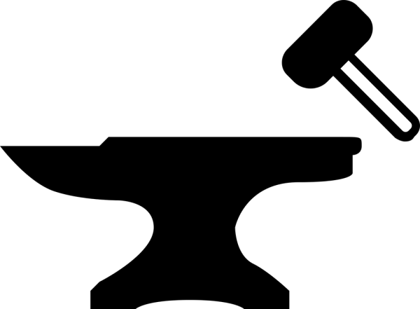 Наковальня силуэт