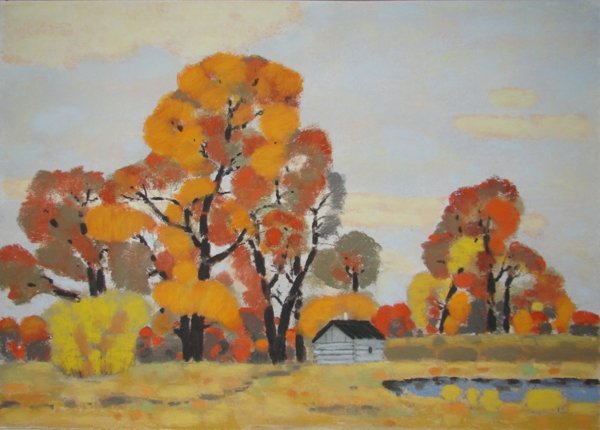 Художник-пастелист Егоров