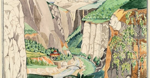 Иллюстрации Толкиена