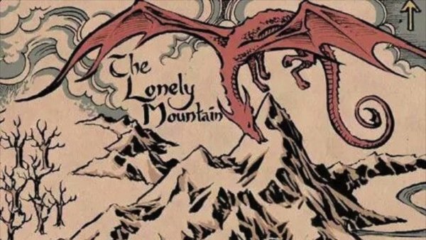 Смауг иллюстрации Толкиена