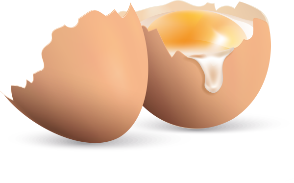 Клипарт яйцо на прозрачном фоне