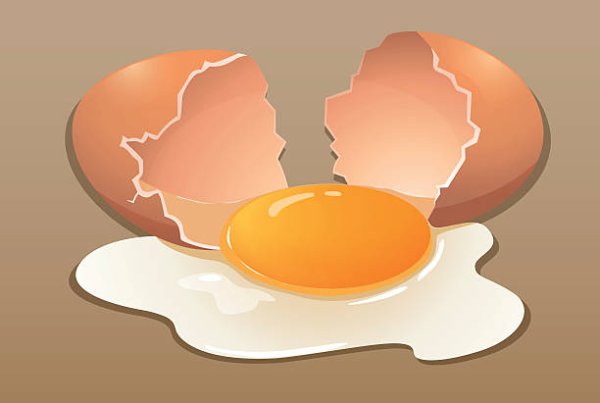 Курочка Ряба разбитое яйцо