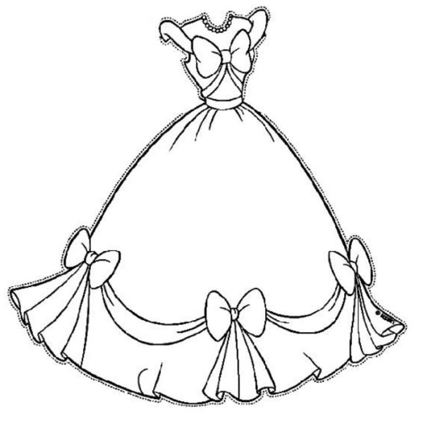 Красивые эскизы платьев