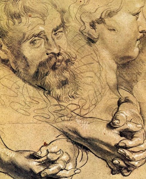 Питер Пауль Рубенс зарисовки