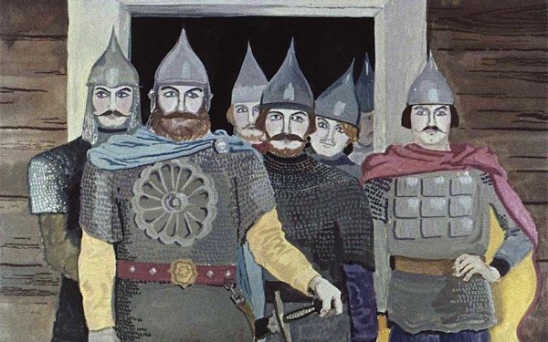 Пушкин а.с. "сказка о мёртвой царевне и семи богатырях"