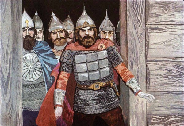 Царевна и царица в сказке о мертвой царевне и семи богатырях