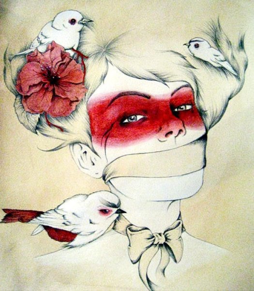 Страшная улыбка для фотошопа без фона