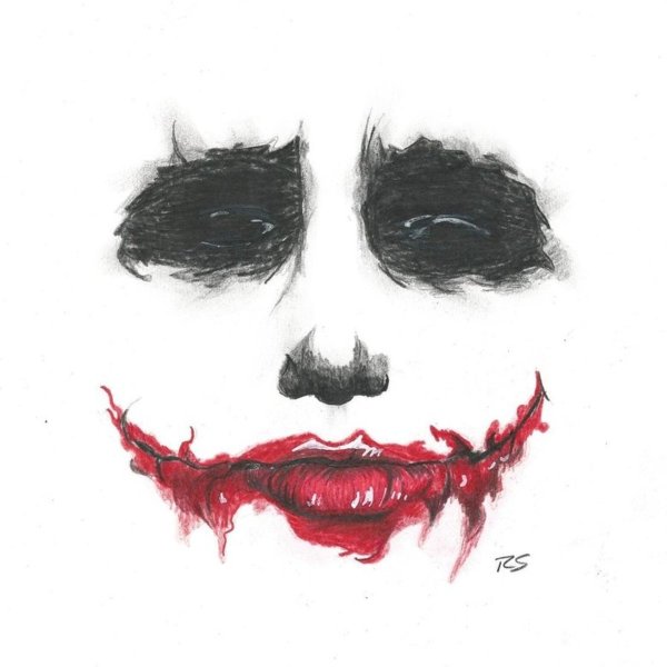 Зашитый рот рисунок карандашом