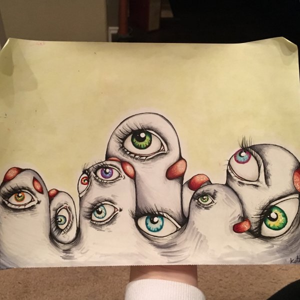 Рисунки больных шизофренией