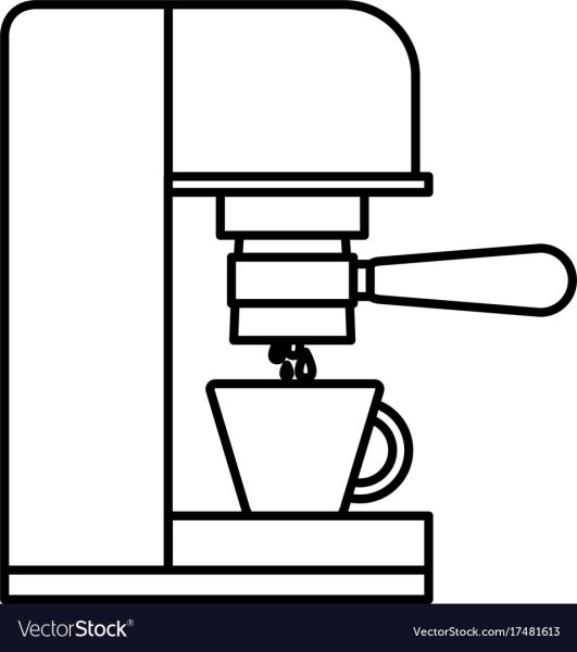 Кофеварка силуэт