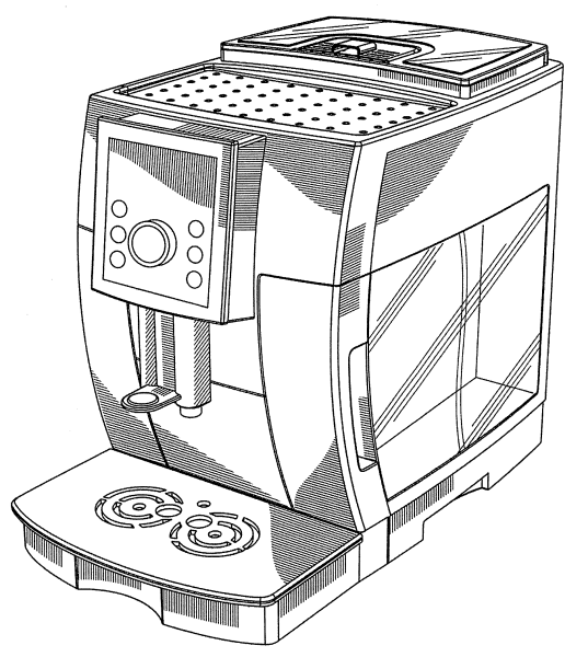 Кофемашина раскраска