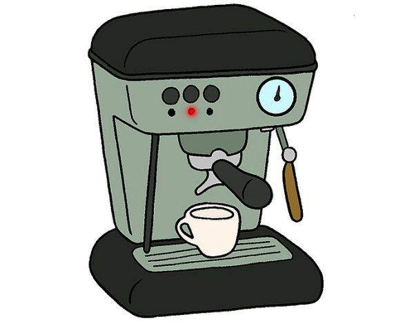 Кофеварка мультяшная