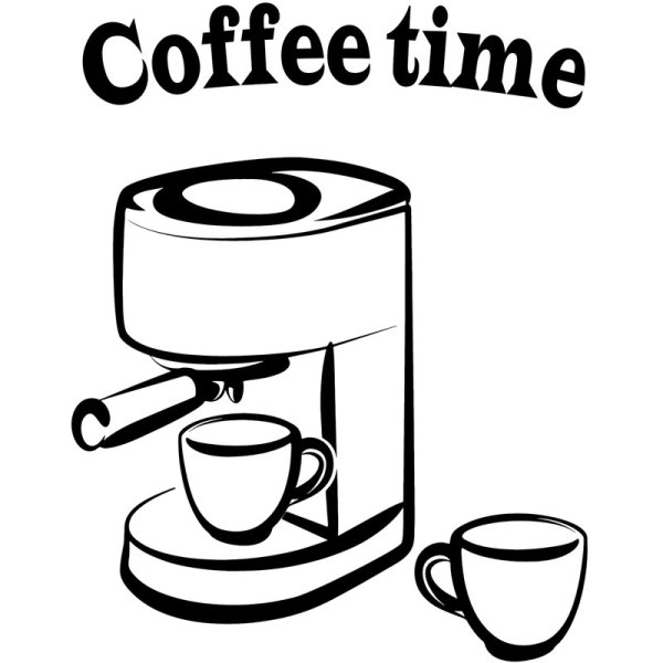 Кофеварка раскраска