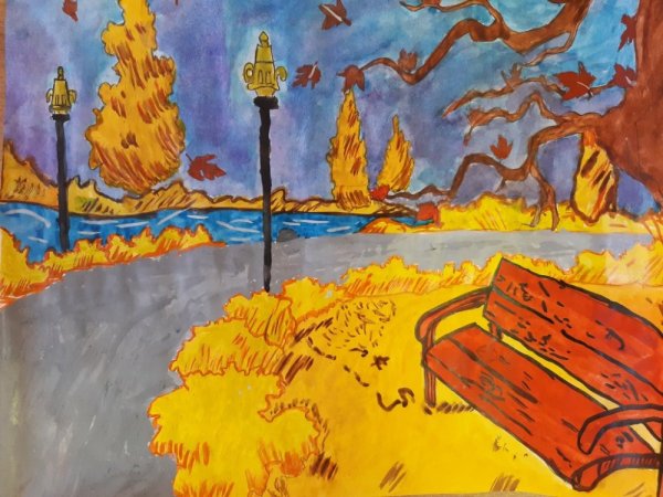 Конкурс рисунков унылая пора очей очарованье