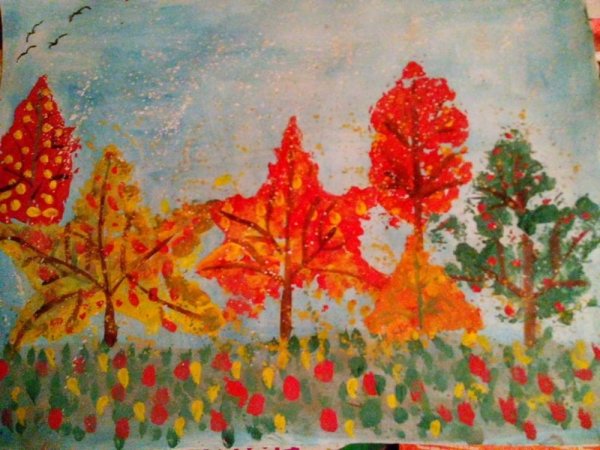 Конкурс рисунков унылая пора очей очарованье