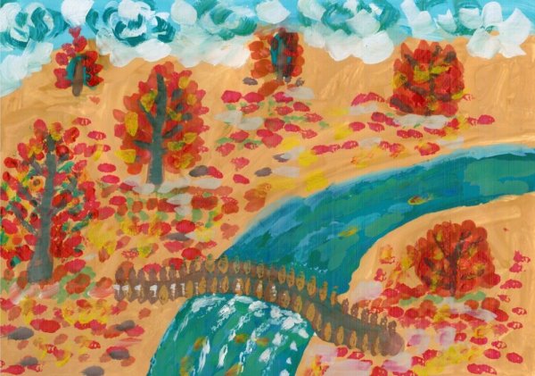 Конкурс рисунков унылая пора очей очарованье