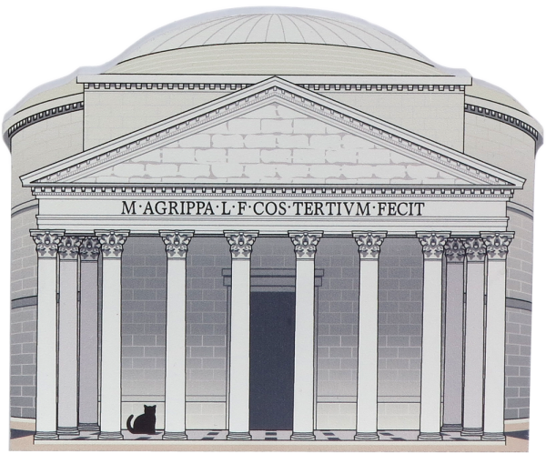 Пантеон в Риме рисунок