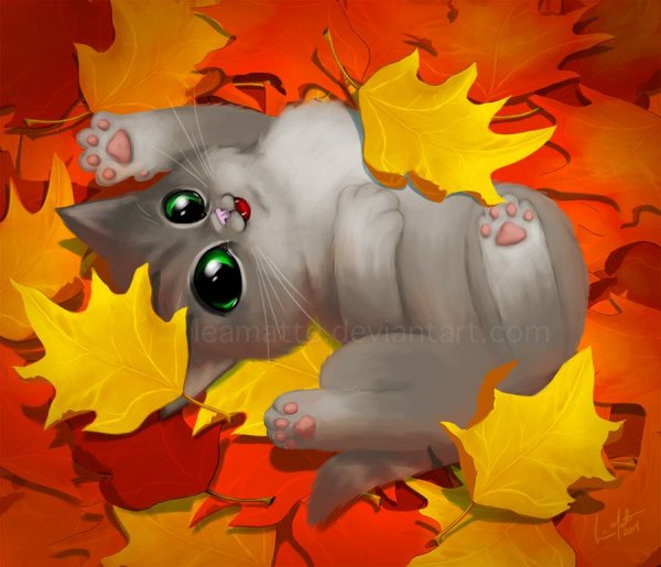 Осенние мультяшки