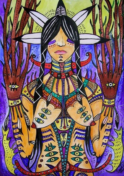 Шаманка индеец Таро