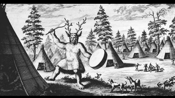 Тунгусский шаман рисунок 17 века