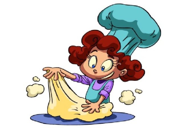 Тесто мультяшное