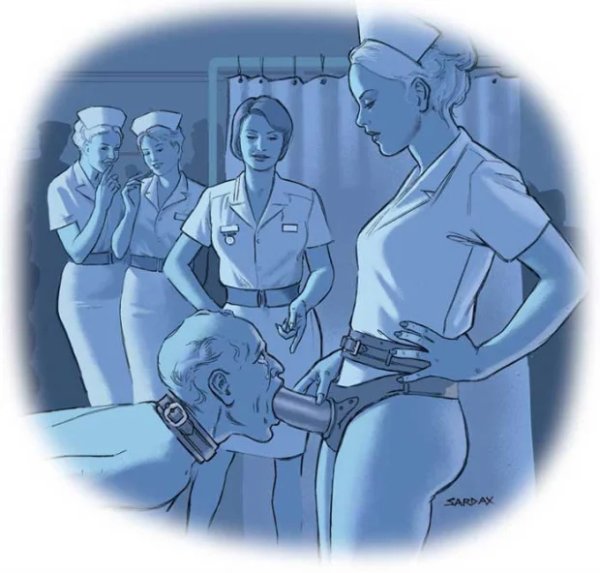 Женское доминирование страпон рисунки