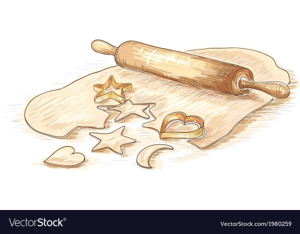 Раскраска месим тесто