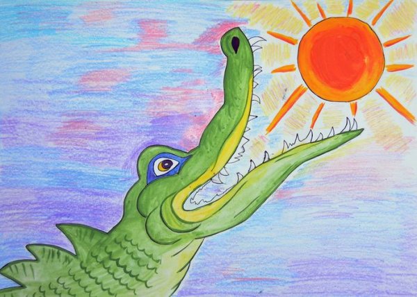 Крокодил Чуковский краденое солнце