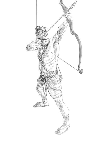 Арджуна лучник