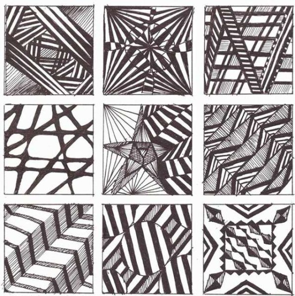 Композиция из линий