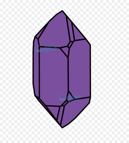 Аметист камень нарисовать
