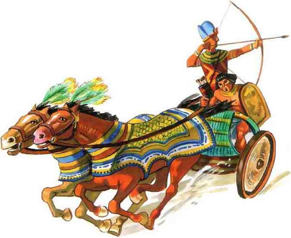 Колесницы древнего Египта