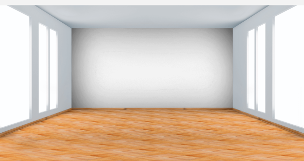 Комната пустая без мебели мультяшная