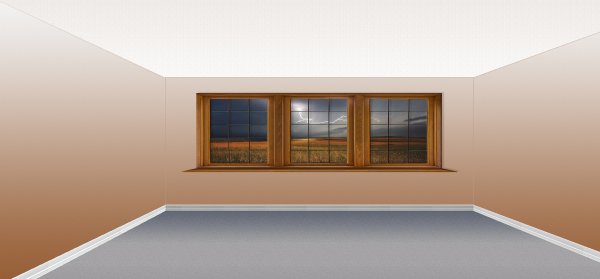 Пустая комната в замке