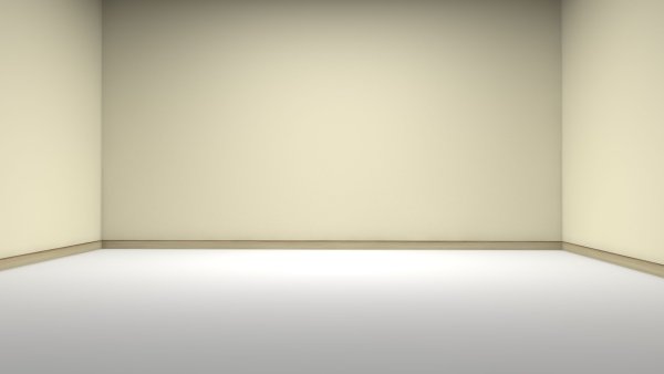 Пустая комната с дверью