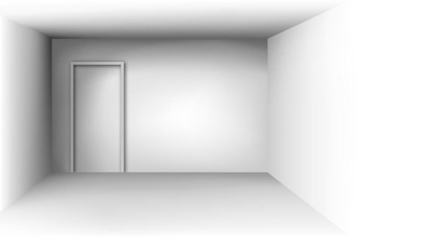 Пустая комната нарисованная