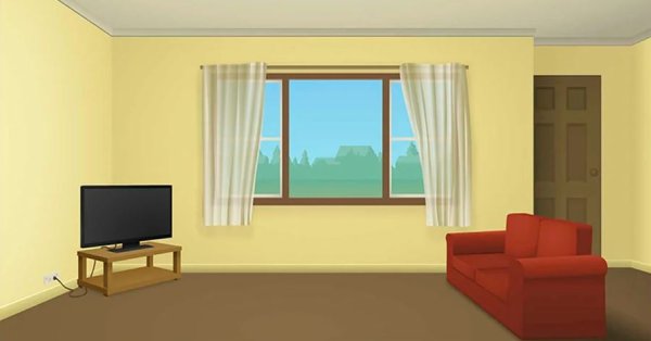 Пустая комната для аппликации