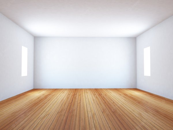 Белая комната пустая